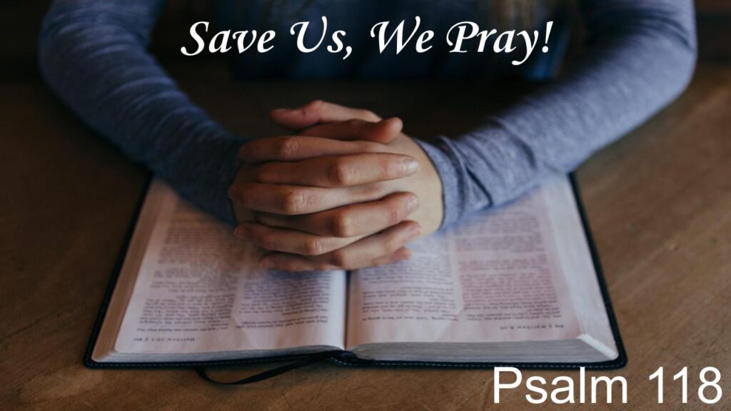 Save Us, We Pray!